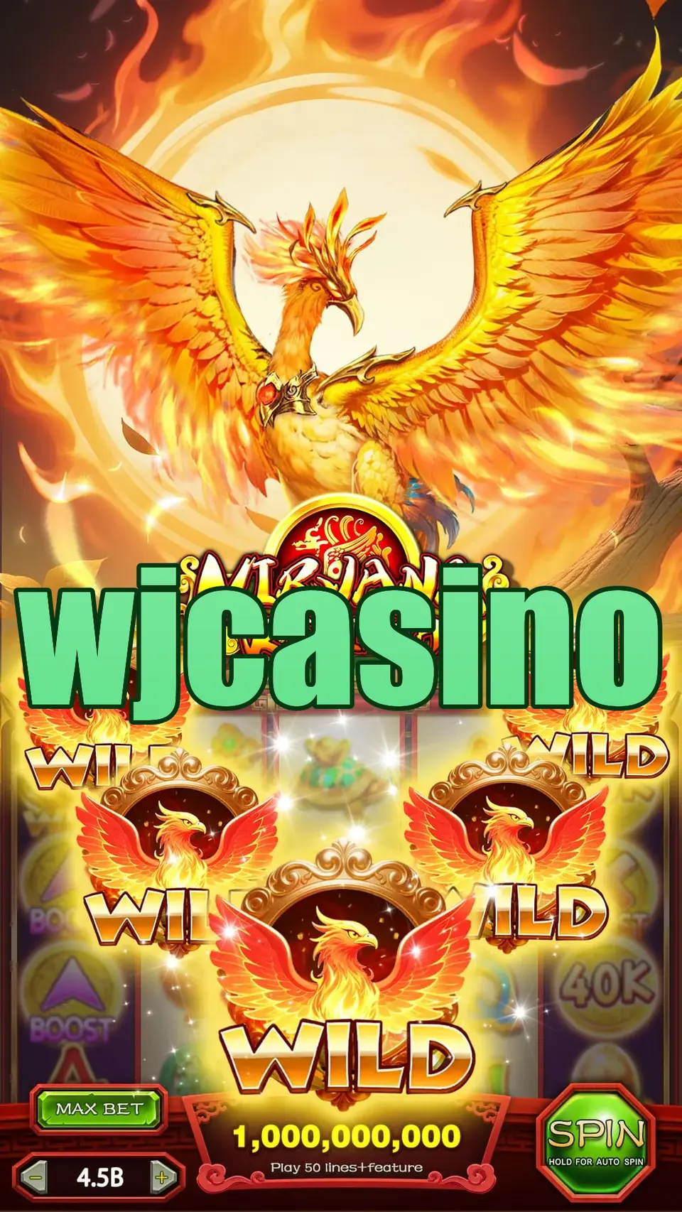 wjcasino Capturas de tela Oficial APK